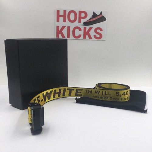 Off-White Industrial Yellow Belt